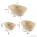 Younar Oval Bread Proofing Baskets Natural Rattan Bread Fermentation Basket - B07FSFL7S1